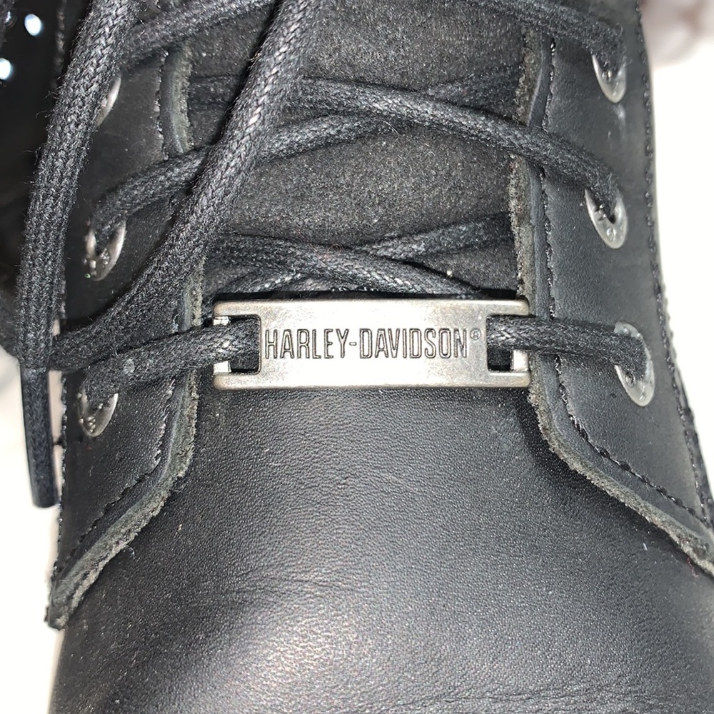 Harley Davidson Lace Up Leather boots - Picture 14 of 17